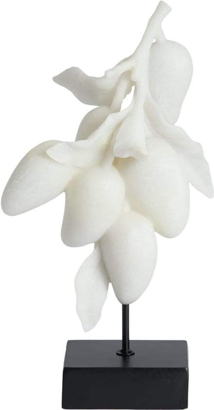 Light & Living - Ornament MANGO - Wit - 23.5x15x43.5 cm