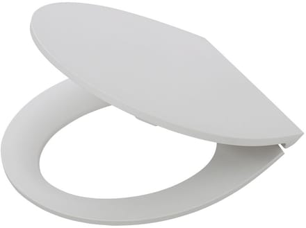 Tiger Warren - Toiletbril met deksel - Duroplast Mat - Wit