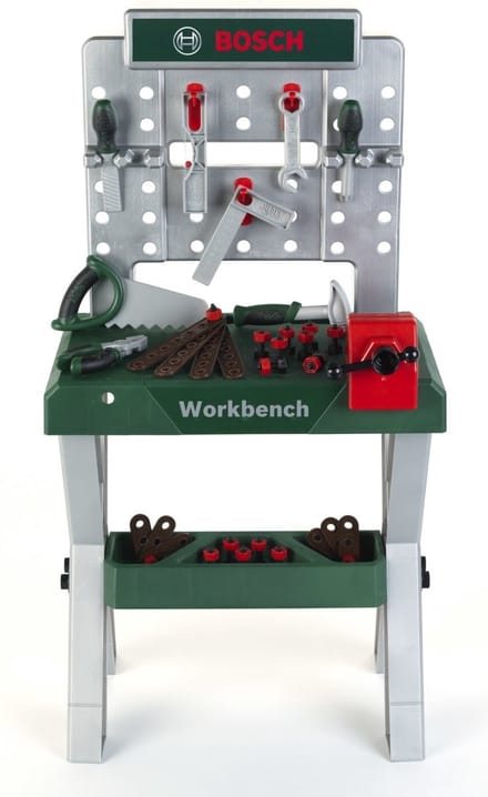 Klein Toys - Bosch mini Werkbank X-Leg - incl 56 accessoires
