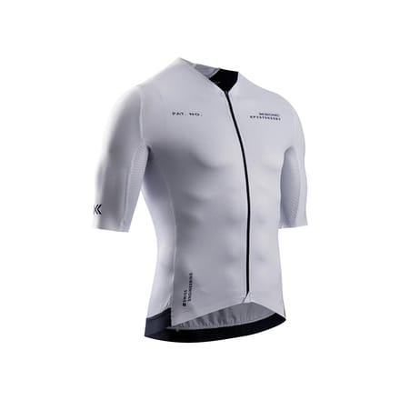 X-bionic Corefusion Aero Korte Mouw Wielertrui Wit S Man