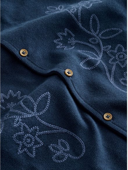 Next - Jongens - Set van overhemd met revers en knoopsluiting en short - Blauw