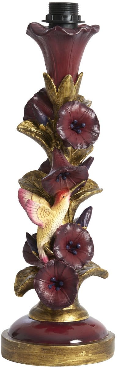 Tafellamp - rood - Berisso - kunststof - Ø 15cm - E27 - 8057017 - Light & Living