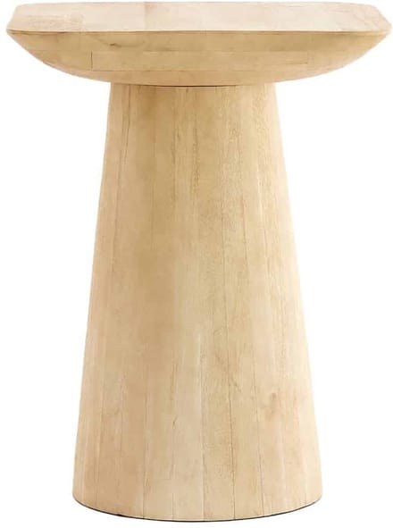 Light & Living Bijzettafel Dego - Naturel - 45x45x59cm - Modern