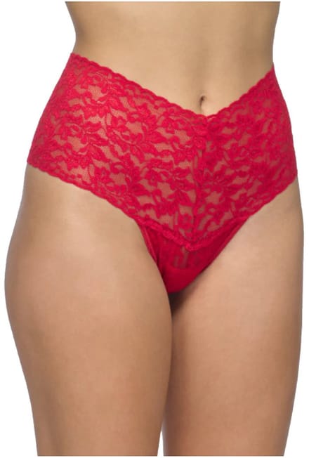 Hanky Panky Retro Thong - 9K1926P - Rood - One size - XS tot XL