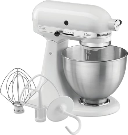 KitchenAid 5K45SSEWH - Wit - 4,28L - Horeca & Professioneel