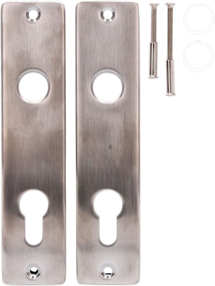 Avenue langschild euro RVS 72mm