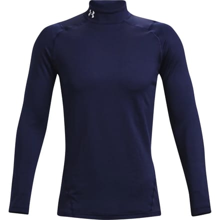 Under Armour CG Armour Fitted Mock-Midnight Navy / / White