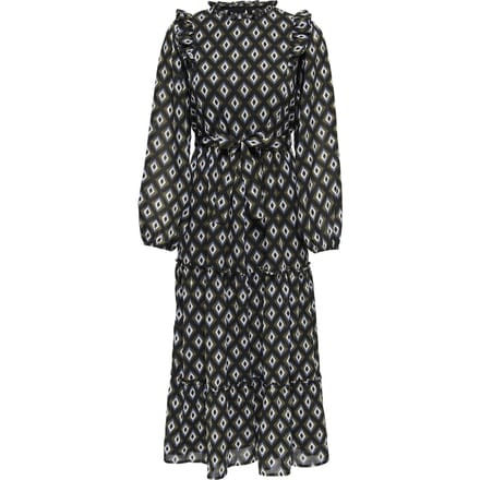 ONLY ONLSTAR L/S MIDI  DRESS PTM Dames Jurk - Maat L