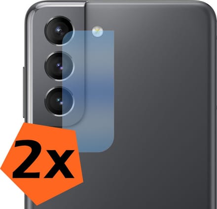 Camera Lens Protector - 2 Stuks - Geschikt voor Samsung Galaxy S21 Plus - Camera Screenprotector - Gehard Glas - Beschermglas - Tempered Glass - Screen Protector