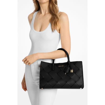 Michael Kors Medium East/west Satchel Black Größe: OS | Handtaschen Outlet | Damen | Schwarz