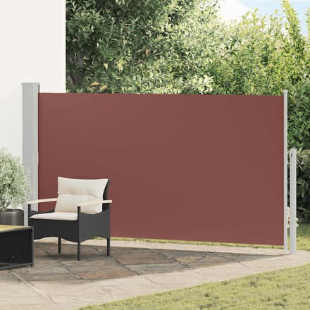 vidaXL - Tuinscherm - uittrekbaar - 170x300 - cm - bruin