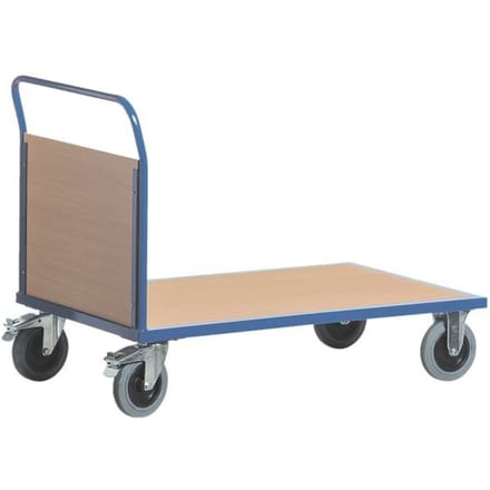 Platformwagen met kwand, B 800 x L 1200 mm, draagvermogen 500 kg