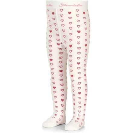 Meisjes panty met hartjespatroon Sterntaler