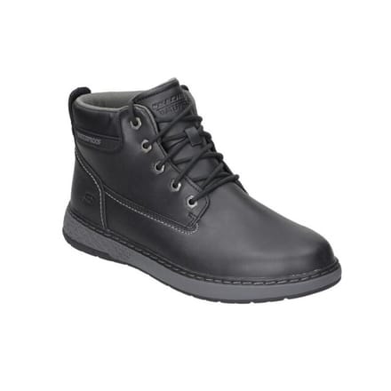 Skechers GARLAN - DENO Heren Veterschoenen - Charcoal