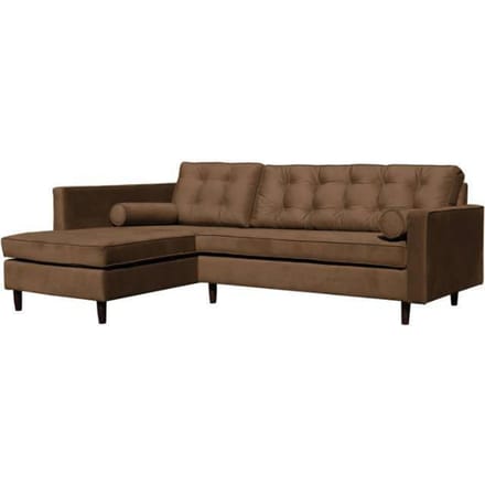 Hoekbank Vancouver links velvet | Ropez