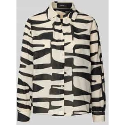 Regular fit blouse met knoopsluiting, model 'Fumani'
