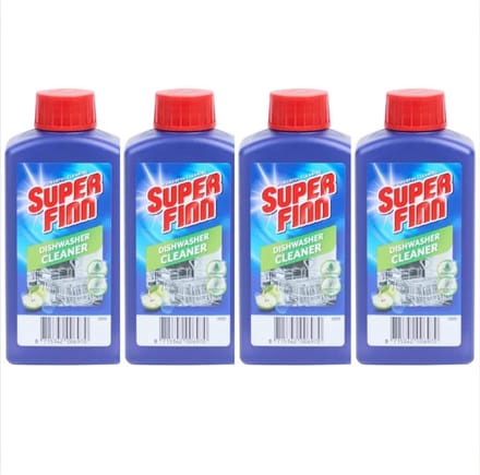 Superfinn vaatwasmachinereiniger 4 x 250 ml