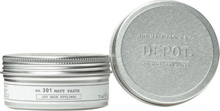 Dépôt, 300 Coiffures Non. 301, Pâte de Coiffage, Texture Mate, Fixation Forte, Pour Cheveux, 75 ml