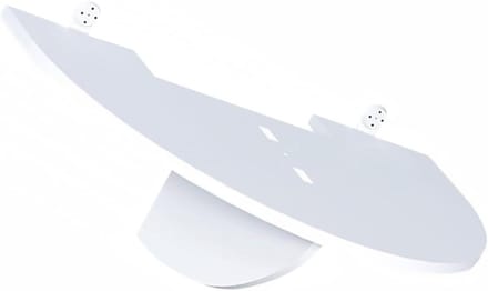 Projector Plank - Muurhouder Organizer - Apparatuur Ophangen - Punch-Free Ontwerp - 36x19x13CM - Wit