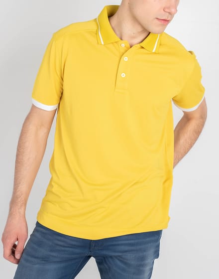 Invicta Poloshirt Mannen geel