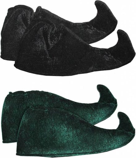 Groene elf overschoenen volwassenen