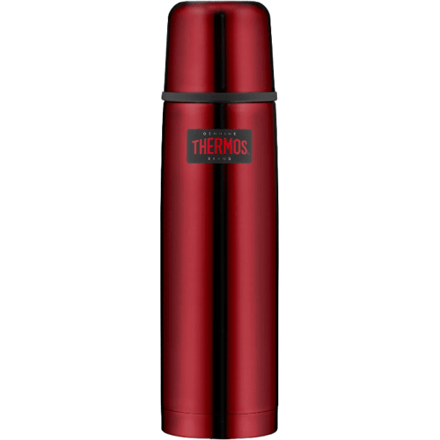 L&amp;C thermosfles cranberryrood gepolijst 0,75 l