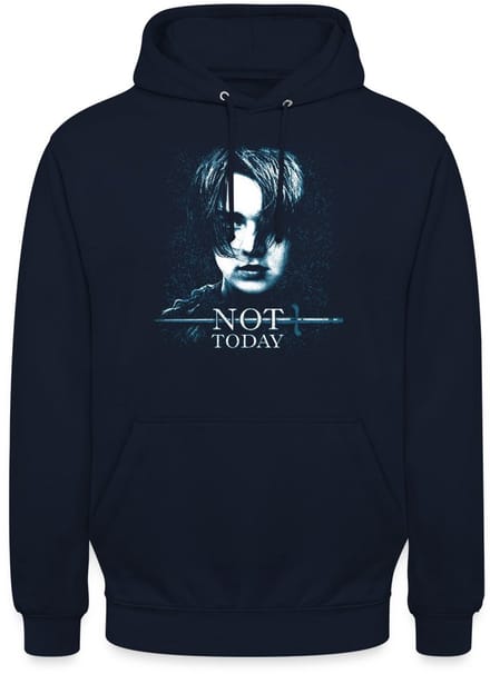 Game Of Thrones Arya Stark Not Today Citaat Hoodie Unisex