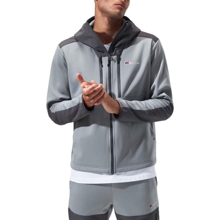 Berghaus Heren Reacon capuchonjas (Grijs/Zwart)