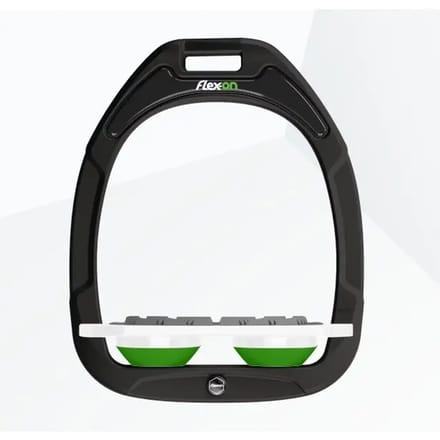 Plat Grip Zwart/Wit/Groen Flex-On Green Composite