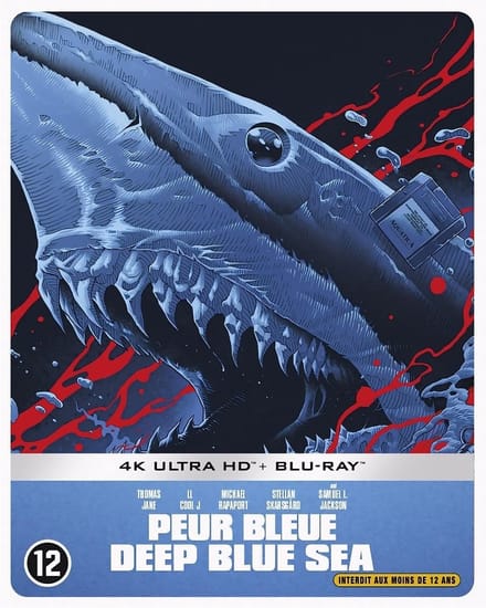 Deep Blue Sea (4K Ultra HD Blu-ray) (Limited Edition) (Steelbook)