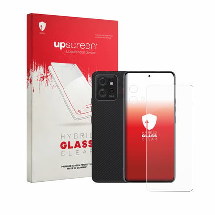 upscreen - Screenprotector voor Motorola ThinkPhone (Voor+Camera) - Folie Beschermfolie Beschermglas transparant