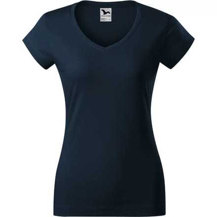 Dames-T-shirt met V-hals Malfini 162