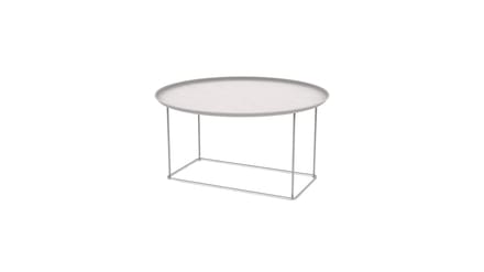 B&B Italia Fat-Fat Kleine Tafel Ø62 cm - wit