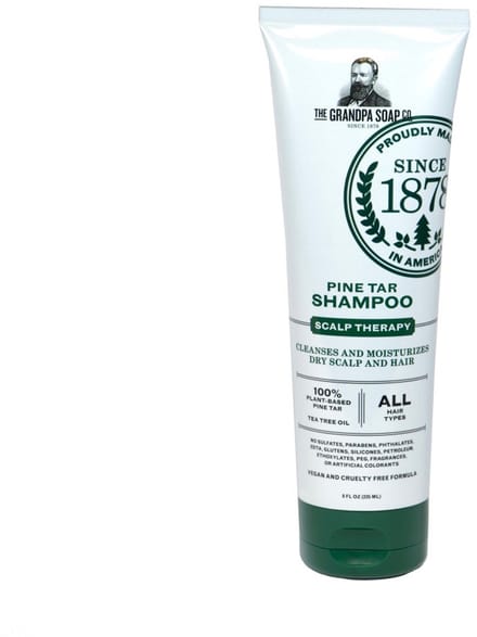 the grandpa soap co. pine tar shampoo teer shampoo