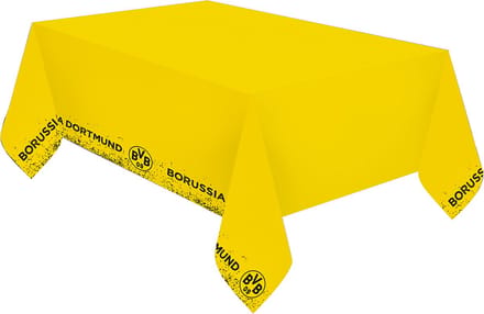 RIETHMULLER - Borussia Dortmund papieren tafelkleed 120 x 180 cm