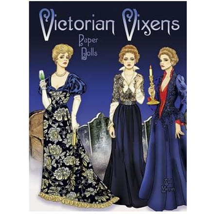 Victorian Vixens Paper Dolls - Ted Menten
