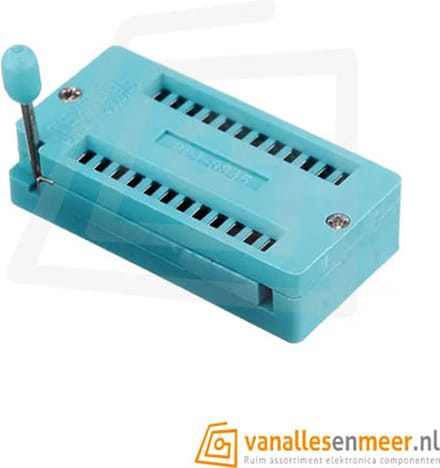 ZIF Socket 24 pin breed geschikt voor Arduino