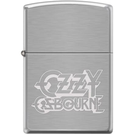 Ozzy Osbourne Zippo - Logo Unisex Aansteker - Neutraal - Standard