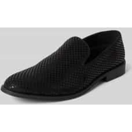 Loafers met labeldetail, model 'BERTON'