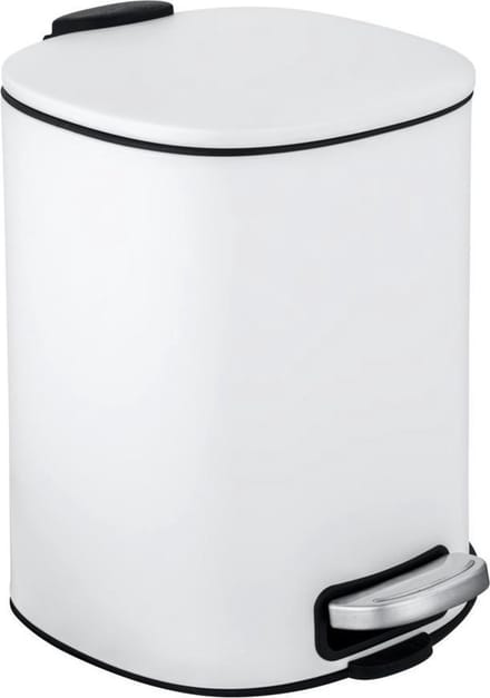 Wenko Alassio afvalemmer wit 5 L