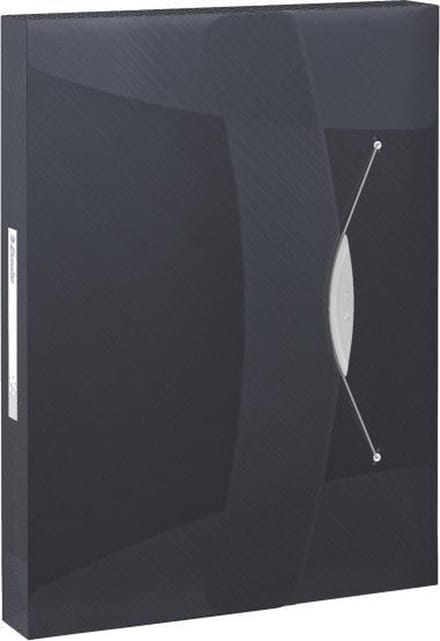 Esselte VIVIDA documentenbox, transparant Zwart