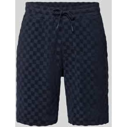 regular fit shorts met labelpatch
