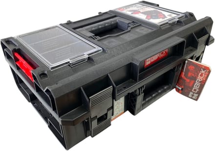 Qbrick System ONE 200 2.0 Professionele modulaire gereedschapskoffer 585 x 385 x 190 mm 15,4 l stapelbaar IP66