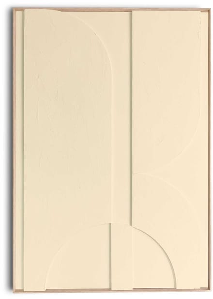 Schilderij 3D Art Mars - sand - 100 x 70 - Hout - REINDERS
