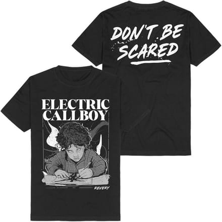 Electric Callboy T-shirt - Don't Be Scared - L - voor Mannen - zwart