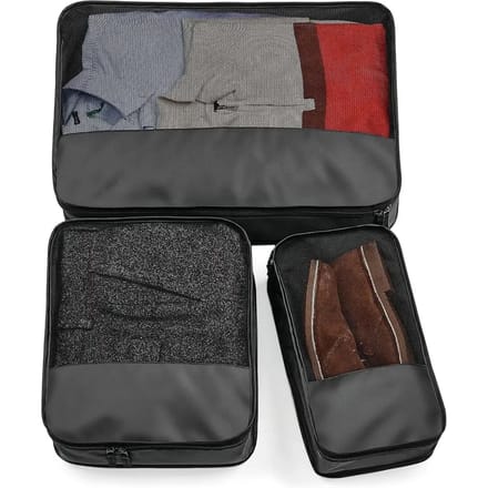 BagBase Escape Packing Cube Set BG459 - Black - -