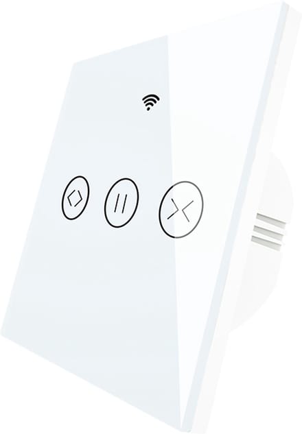 Slimme Wifi Rolluikschakelaar – Touch & App-bediening – Werkt met Tuya, Google & Alexa - Inbouw