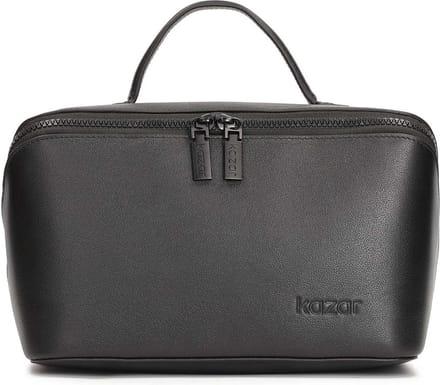 Middelgrote beautycase in volnerfleer