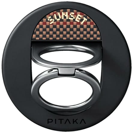 Pitaka MagEZ Grip 3 Serie - Magnetische Telefoonhouder - Sunset - Compact - Aramidevezel