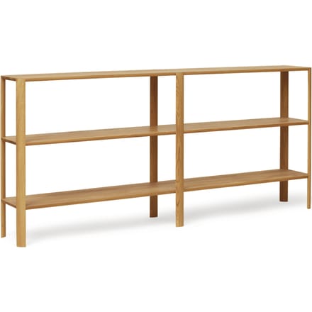 Form&Refine Leaf Rek 2x3 - geolied eikenhout